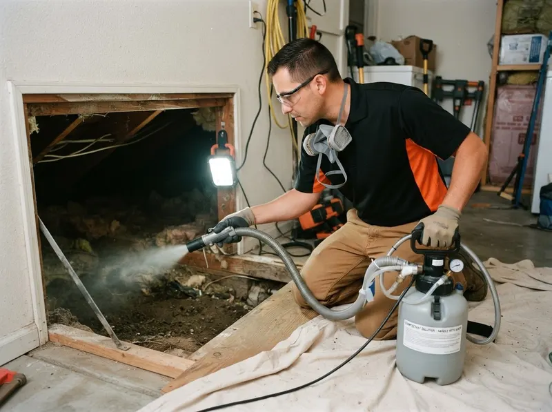 Crawlspace and Attic Sanitization in Sacramento, CA